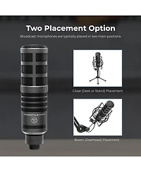 Turnstile Audio Platform Series TAP300 Cardioid Dynamic Broadcast Microphone