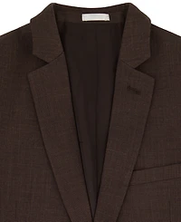 Calvin Klein Boys' 8-20 Stretch Refined Sharkskin Jacket