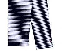 Tommy Hilfiger Girls' 7-16 Stripe Long-Sleeve Jersey Top