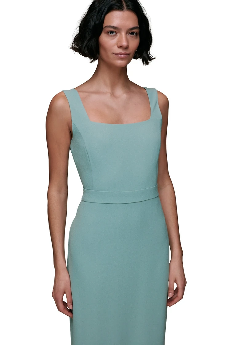 Whistles Women's Mila Square Neck Maxi Dress