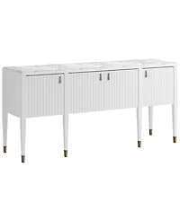 A.r.t. Furniture Eave Ii 75" Wood Adjustable Shelves Sideboard