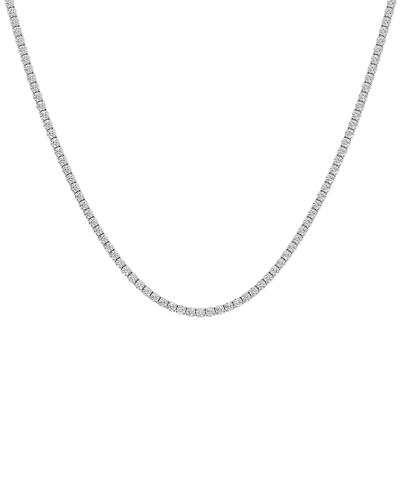 Forever Grown Diamonds Lab-Grown Diamond Necklace (5 ct. t.w.) in Sterling Silver