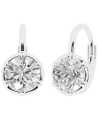 Macy's Lab-Grown Diamond Earrings (3 ct. t.w.) 14k White Gold