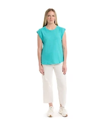 Wilt Women's Ruched Shoulder Tee