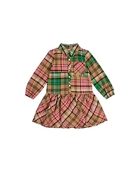 Deux par Girls (2T-5T) Shirt Plaid Dress