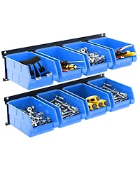 Xdovet Wall Mounted Tool Storage Rack Tracks Garage Shop Organizer