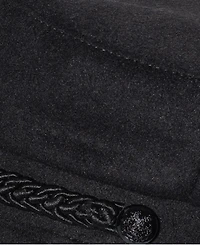 Lauren Ralph Logo Crest Buttons Brim Hat