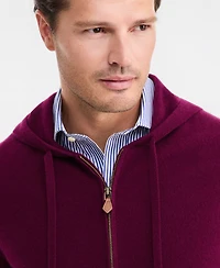 Club Room Men's Long-Sleeve Hooded Zip-Up Sweater, Macy's Exclusive