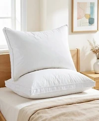 Unikome Down Around Design Cotton Gusseted 2 Pack Pillows