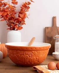 Mason Cash Pumpkin Earthenware 4.25 oz. Mixing Bowl