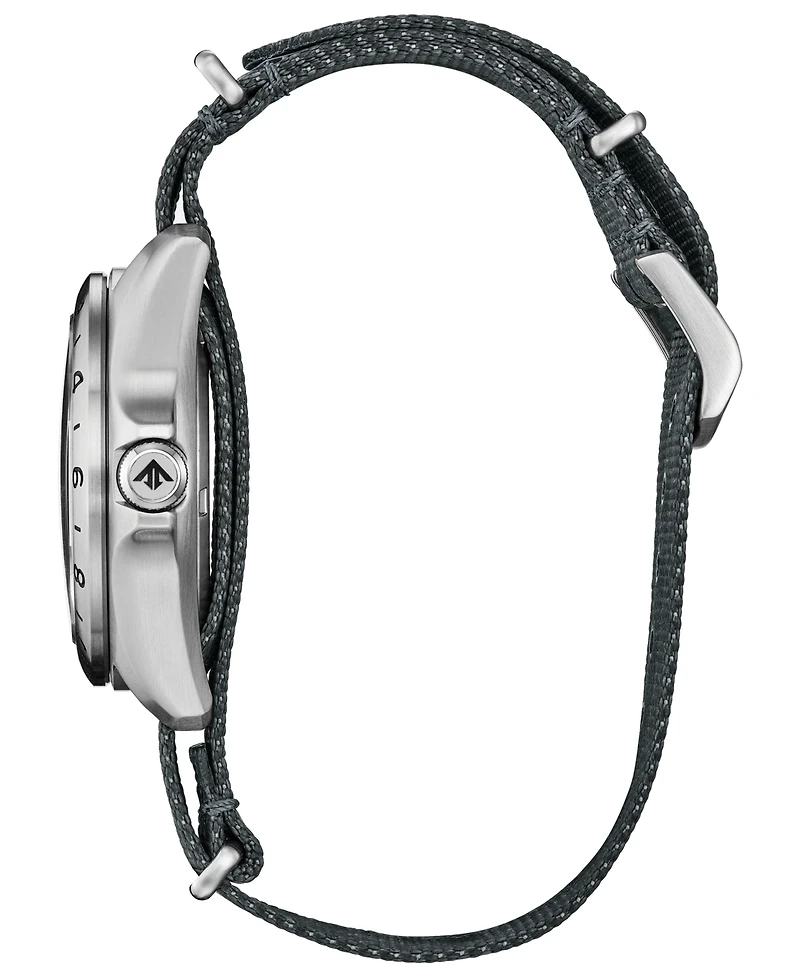 Citizen Men's Promaster Land Tough Gmt Navy Nylon Strap Watch, 39.5mm