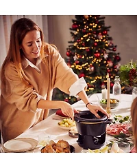 Alva Nori 2 Qt Enameled Cast Iron Fondue Set - Adjustable Burner & 8 Forks