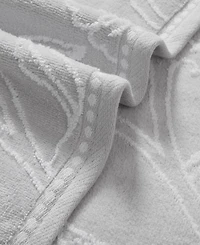 Jessica Simpson Floral Fan Cotton 4-Piece Bath Towels Set