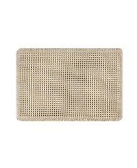 Lucky Brand Taylor Solid Waffle Weave Bath Rugs, 17" x 24"