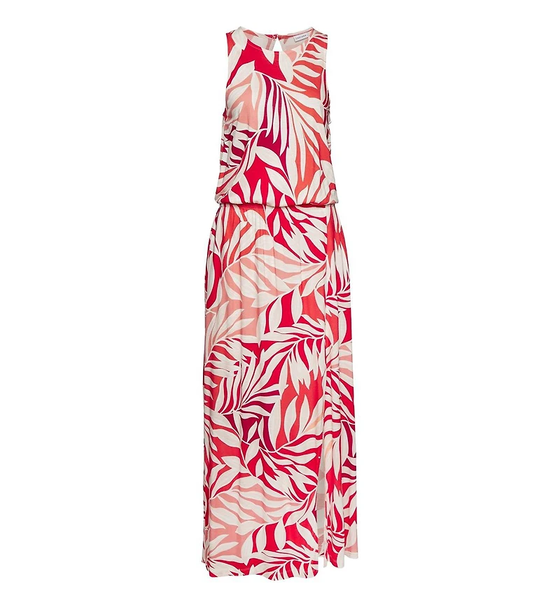 Lascana Women's Side Slit Maxi Dress