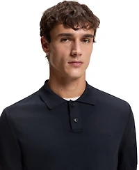 Boss by Hugo Boss Men's Embroidered Logo Short-Sleeved Polo Sweater
