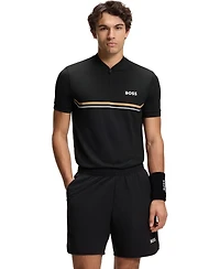 Boss by Hugo Men's Moisture Management Slim-Fit Polo Shirt