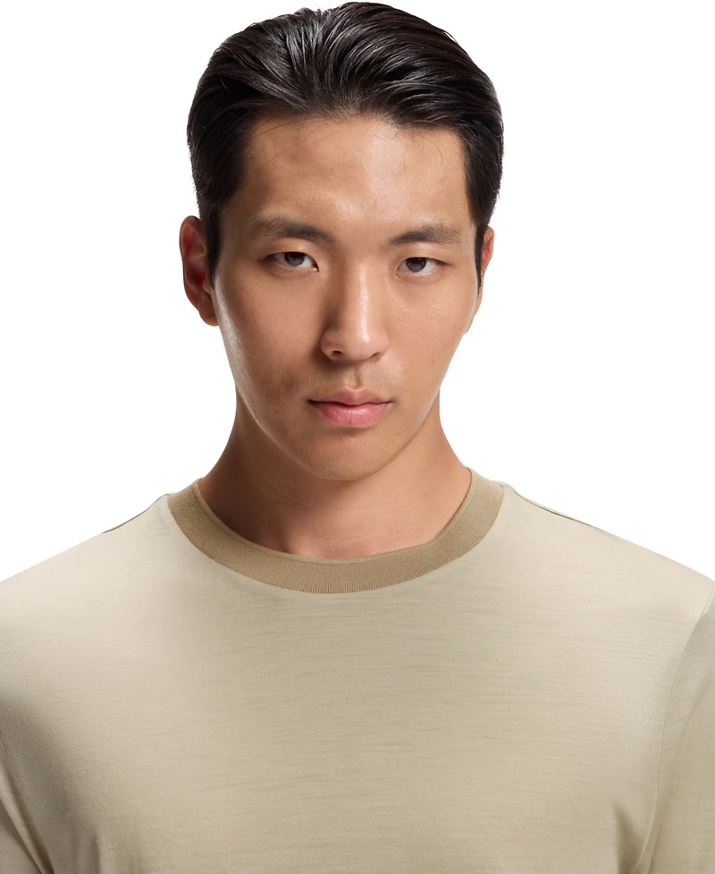 Boss by Hugo Men's Performance Wool Regular-Fit T-Shirt