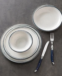 French Home Water's Edge 12-Piece Dinnerware Set, Service For 4