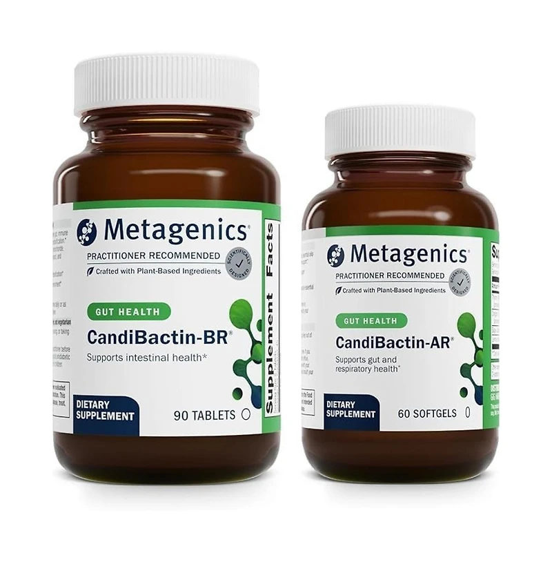 Metagenics Bundle - CandiBactin-br (90 Tablets) and CandiBactin-ar (60 Softgels)