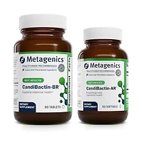 Metagenics Bundle - CandiBactin-br (90 Tablets) and CandiBactin-ar (60 Softgels)