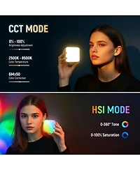 Neewer RGB62 Camera Tripod with 2000mAh, 8500K, CRI97