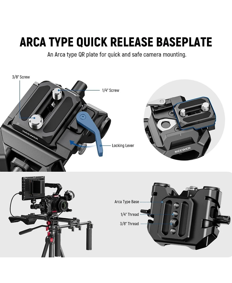 Neewer SR007 Camera Mounting Accessory with 40cm for SmallRig Follow Focus