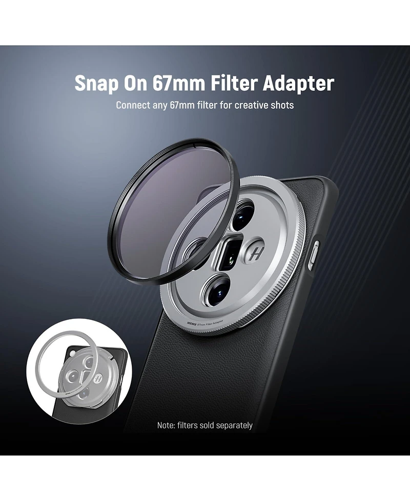 Neewer PA116 Camera Lens Accessory for Oppo Find X7 Ultra