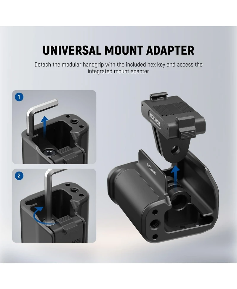 Neewer AC014 Camera Mounting Accessory for select Dji Osmo Action models