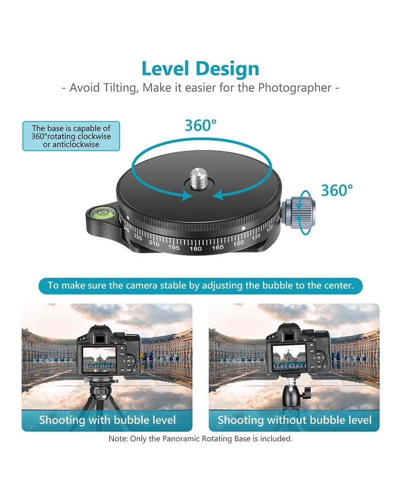 Neewer Camera Tripod with 22 Lbs