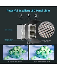 Neewer Led Video Light with 5600K, Cri 96, Bi-Color