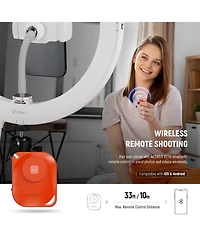 Neewer RH12B Ring Light with 30W, 3290lux, 7000K for select iPhone models