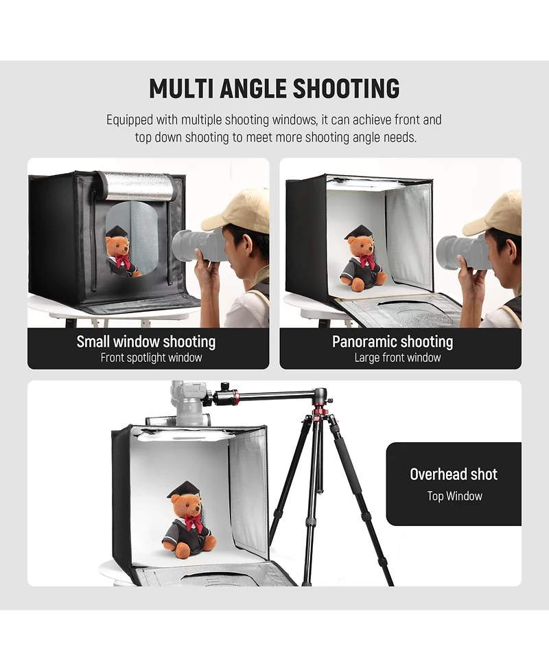 Neewer LP50 Photo Studio Light Box with 20", 50W, 192 LEDs