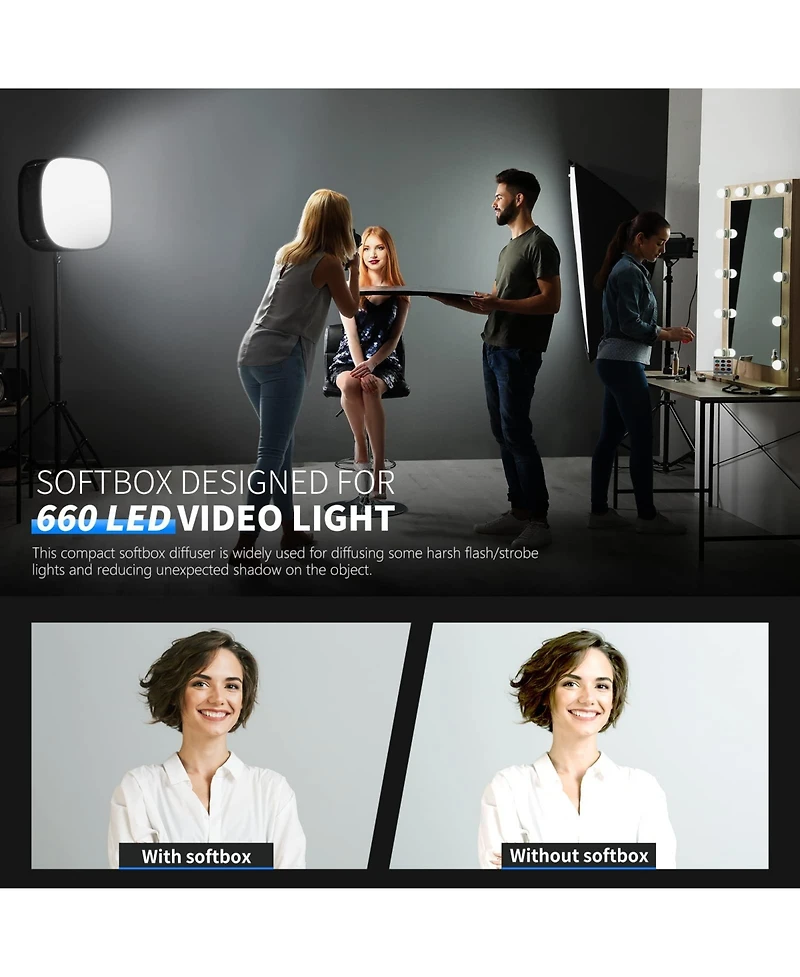 Neewer Softbox with 480 Led