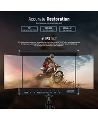 Neewer F100 Camera Battery and Charging Accessory with 7 Inch, 4400mAh
