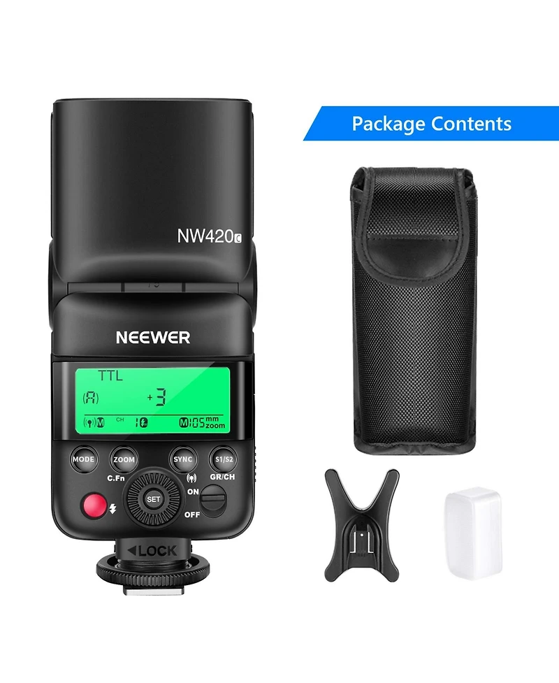 Neewer NW420-c Camera Flash with Ttl, Hss for Canon Cameras R6 R5 R3 R M6 850D