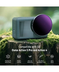 Neewer ND64-256 Camera Lens Accessory with ND64-256 for select Dji Osmo Action models