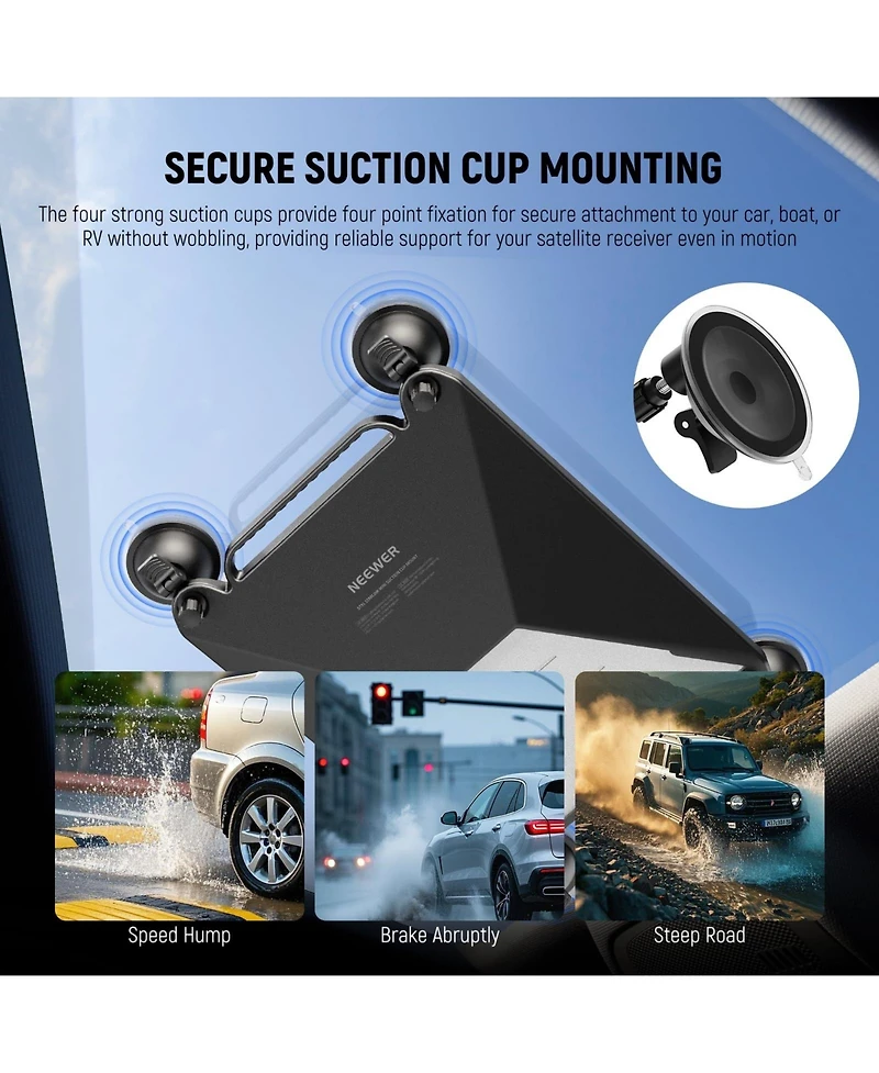 Neewer ST91 Camera Mounting Accessory with 2 in for Starlink Mini