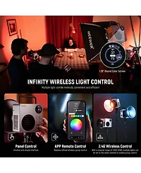 Neewer HB80C Led Video Light with 80W, 72Wh, 100W