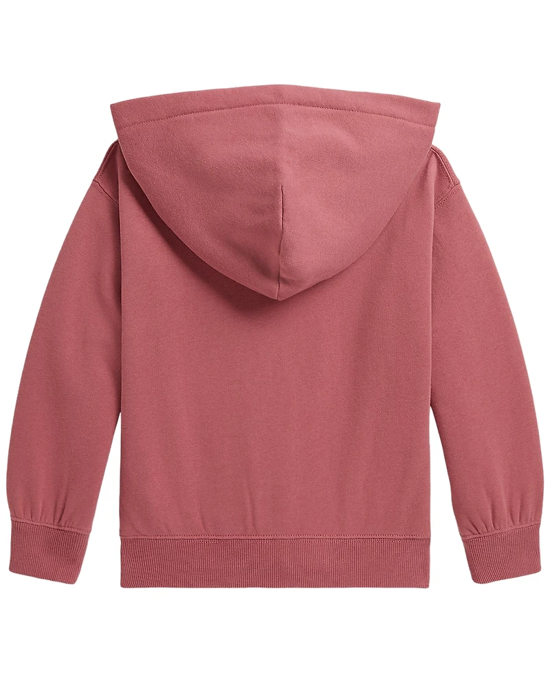 Polo Ralph Lauren Girls' 2T-6X Long-Sleeve Full-Zip Hoodie
