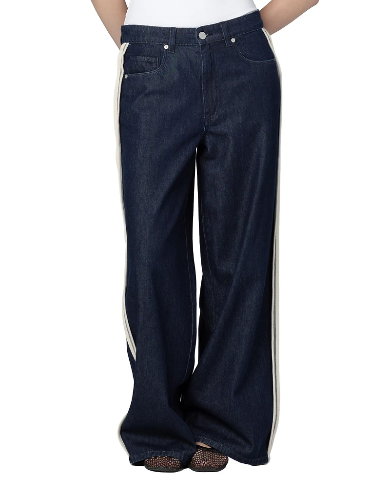 Blank Nyc Women's Play Time Harrison Low-Rise Baggy Jeans