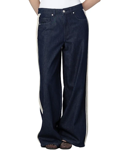 Blank Nyc Women's Play Time Harrison Low-Rise Baggy Jeans