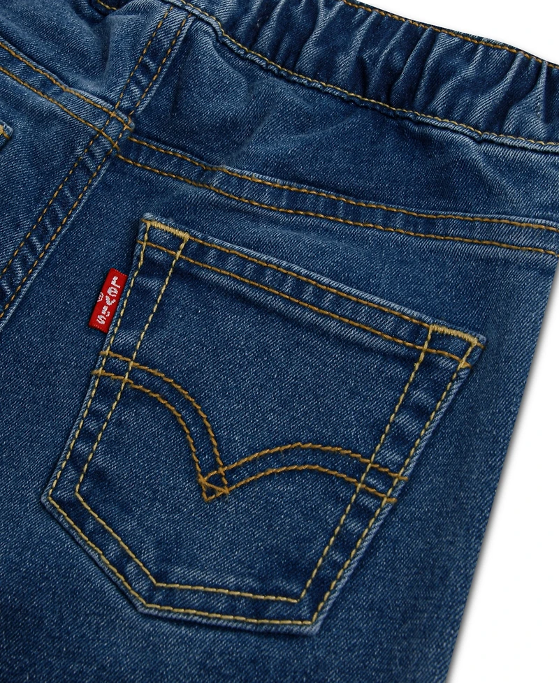 Levi's Toddler Boys' 2T-4T Bear graphic Top and Denim Pants, 2-Piece Set