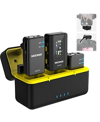 Neewer KM23 Microphone with 131ft, 1x, 2x for select iPhone and Android mobile devices