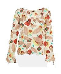Pre-Owned Marni Women's Silk Top