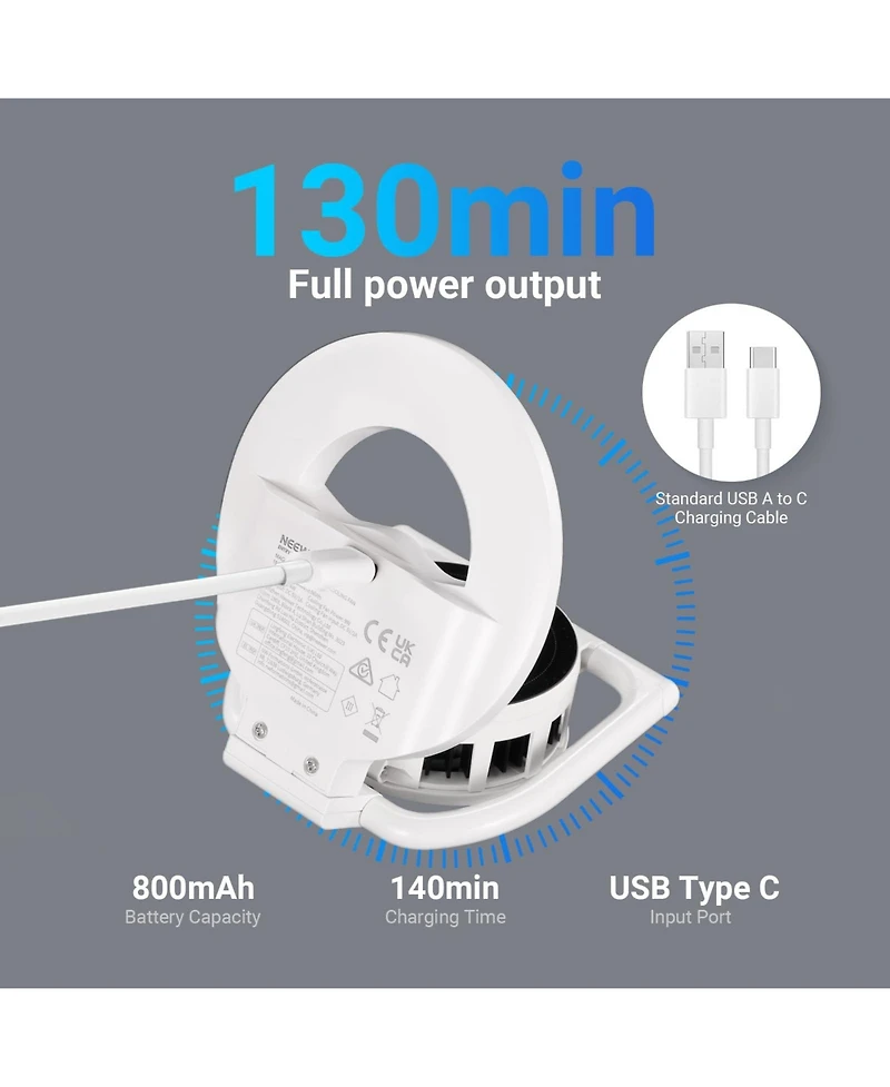 Neewer N36 Ring Light with 4W, 800mAh, CRI80 for select iPhone models