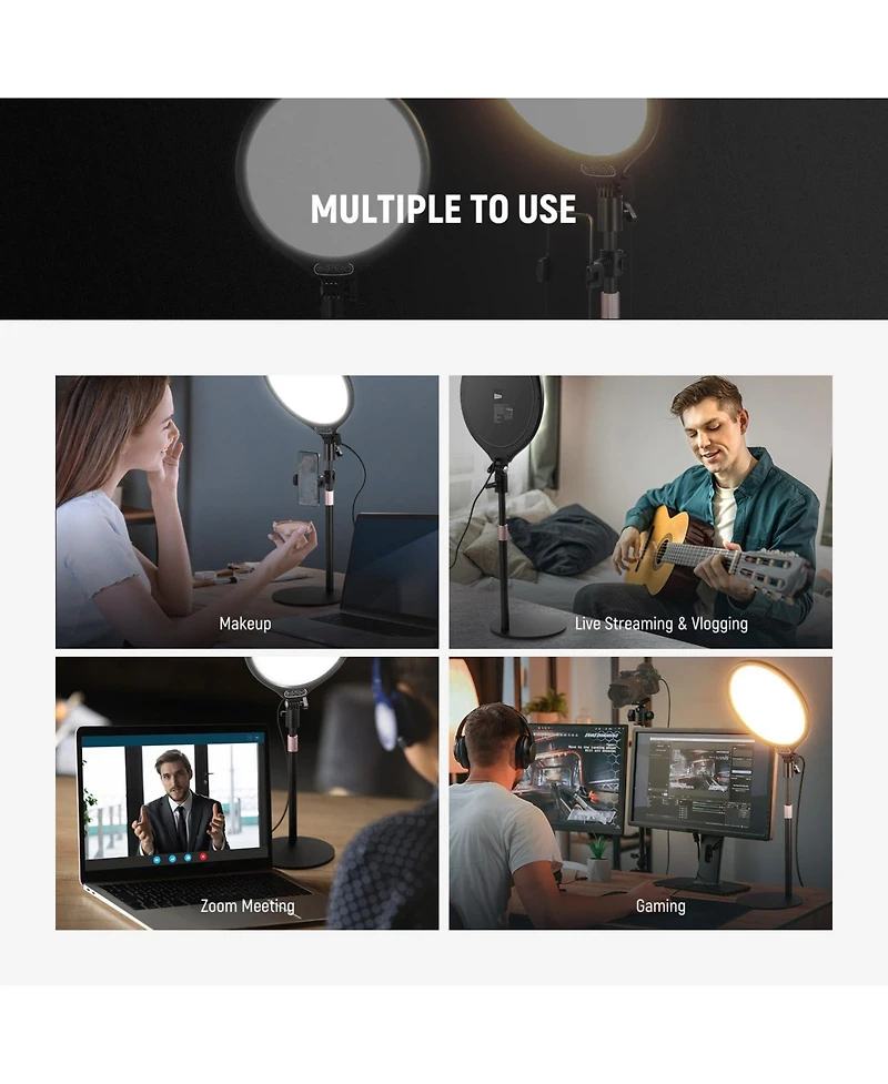 Neewer R10 Ring Light with 15W, 6500K for select iPhone models