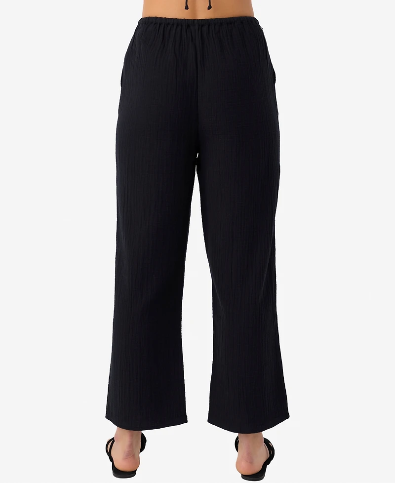 O'Neill Women's Brenda Pull-On Wide-Leg Pants