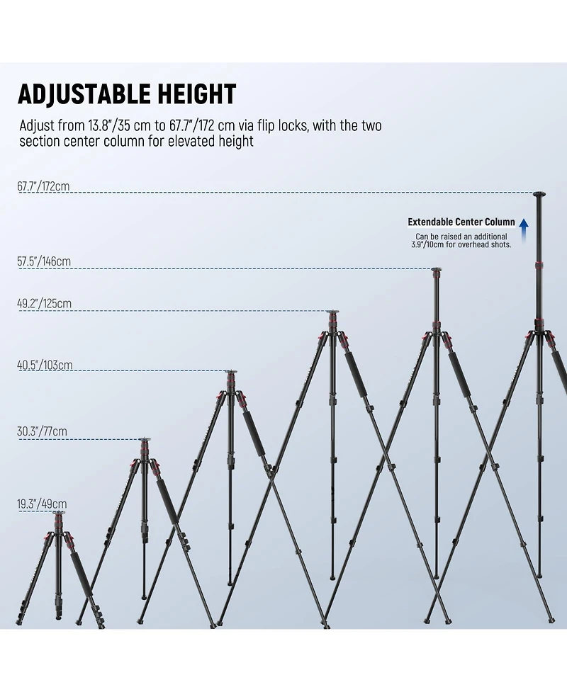Neewer TP15 Camera Tripod for select iPhone models