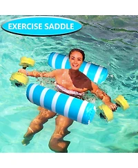 Aofar 2pcs Inflatable Pool Hammock Water Lounge Float